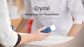  Presentation with pharmacist - Colorful PPT layouts enhanced with  backdrop and a  colored foreground