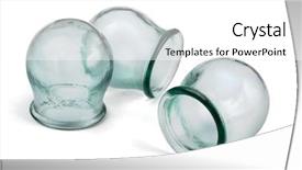  Presentation with medical therapy - Slide set featuring red box containing a first background and a coral colored foreground.