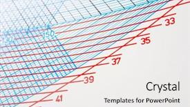  Presentation with oxygen - Presentation featuring medical data - biochemical diagram describing oxygen saturation background and a white colored foreground