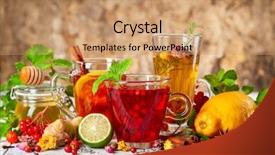  Presentation with emergency medical intravenous iv drip - Amazing PPT layouts having medical drinks for autumn-winter backdrop and a coral colored foreground