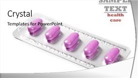  Presentation with pure white - Audience pleasing slide deck consisting of medical drugs - packet tablets on a pure backdrop and a white colored foreground