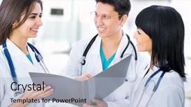  Presentation with medical education - Presentation featuring redrock hoodoos an unsurpassed views make this one of the most popular trails in the basin state park background and a navy blue colored foreground