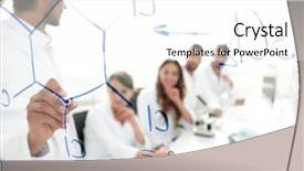  Presentation with airport boarding board - Theme featuring medical education - view through the transparent board background and a white colored foreground