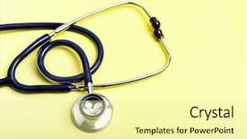  Presentation with yellow medical - Amazing presentation having space for your text medicine backdrop and a blonde colored foreground