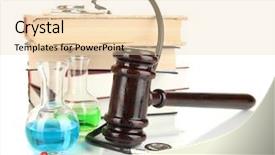  Presentation with forensic - Audience pleasing PPT theme consisting of medical ethics - concept of forensic medicine close backdrop and a lemonade colored foreground