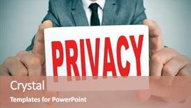  Presentation with medical ethics - Presentation design with medical ethics - man wearing a suit showing background and a coral colored foreground