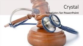  Presentation with medical law - PPT theme with medical ethics - medicine law background and a lemonade colored foreground