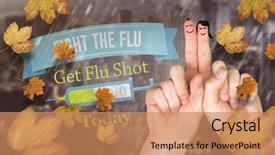  Presentation with odontology 3d view - Amazing slide set having medical fall prevention - happy fingers against view backdrop and a  colored foreground