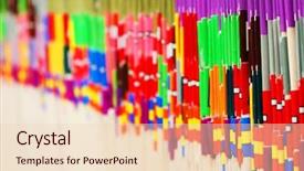  Presentation with files - Audience pleasing PPT theme consisting of medical files on a shelf backdrop and a lemonade colored foreground