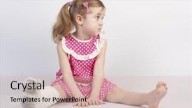  Presentation with medical healt - Cool new theme with medical healt accident children - little girl injured with broken backdrop and a lemonade colored foreground