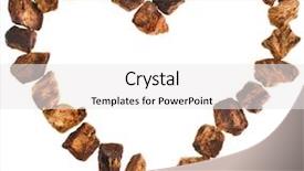  Presentation with heart medical - PPT theme with medical hearth - chicory root in shape heart background and a white colored foreground