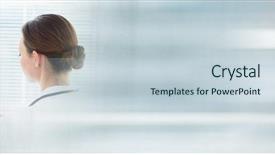  Presentation with composite - PPT theme enhanced with medical lung - digital composite of doctor woman background and a lemonade colored foreground