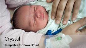  Presentation with midwife - Amazing PPT layouts having medical midwife babby - mother calming her new born backdrop and a light gray colored foreground