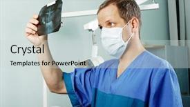  Presentation with dental - Slides having medical operational review - dental background work in clinic background and a lemonade colored foreground