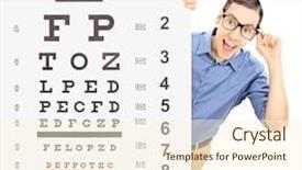  Presentation with eyesight - Audience pleasing slide set consisting of colleagues having a meeting in the office backdrop and a lemonade colored foreground