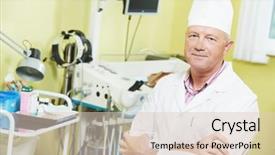  Presentation with medical ear nose throat - Amazing slide deck having medical otolaryngologist ear nose throat backdrop and a lemonade colored foreground