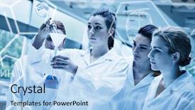  Presentation with cute science - Slide deck enhanced with physics medical sciences - science graphic against cute science background and a light blue colored foreground