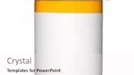 Presentation with pill bottle - PPT layouts with medical-pill-bottle background and a white colored foreground