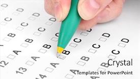  Presentation with questions answers question answer icon - Audience pleasing slide deck consisting of medical politics - responding to test questions close-up backdrop and a white colored foreground