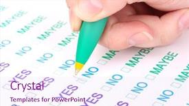  Presentation with questions - Amazing PPT layouts having medical politics - responding to test questions close-up backdrop and a sky blue colored foreground