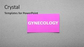  Presentation with medical service - Colorful PPT theme enhanced with medical service concept visiting card backdrop and a light gray colored foreground