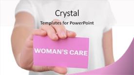  Presentation with medical service - Audience pleasing slides consisting of medical service concept woman holding backdrop and a lemonade colored foreground