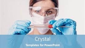  Presentation with rna - Slides enhanced with medical-specialist-doctor-nurse-holding background and a light blue colored foreground