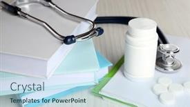  Presentation with medical books - 