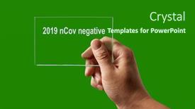  Presentation with medical hand - Amazing slides having medical-test-with-human-hand backdrop and a forest green colored foreground