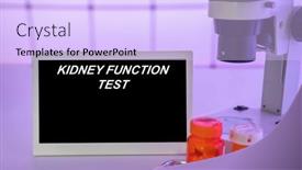  Presentation with medical procedures - PPT theme consisting of medical-tests-and-diagnostic-procedures background and a light blue colored foreground