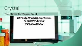  Presentation with medical procedures - Slide set having medical-tests-and-diagnostic-procedures background and a soft green colored foreground