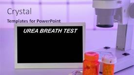  Presentation with medical procedures - Slides with medical-tests-and-diagnostic-procedures background and a light blue colored foreground