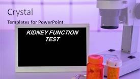  Presentation with medical procedures - Slides enhanced with medical-tests-and-diagnostic-procedures background and a light blue colored foreground