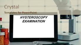  Presentation with medical procedures - Presentation design enhanced with medical-tests-and-diagnostic-procedures background and a soft green colored foreground