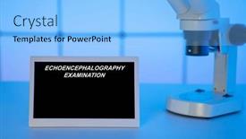  Presentation with medical procedures - Presentation enhanced with medical-tests-and-diagnostic-procedures background and a light blue colored foreground