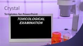  Presentation with medical procedures - PPT theme enhanced with medical-tests-and-diagnostic-procedures background and a light blue colored foreground