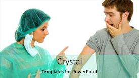  Presentation with tetanus - Presentation with medical tetanus - young woman nurse background and a seafoam green colored foreground