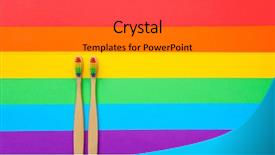  Presentation with photo - PPT layouts with medical toilet - photo on top of two background and a gray colored foreground