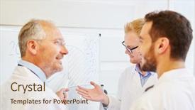  Presentation with workshop - Slide deck consisting of medical workshop meeting with flipchart background and a lemonade colored foreground