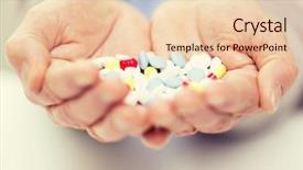  Presentation with older woman - Amazing slide set having medication older person - age medicine health care backdrop and a  colored foreground