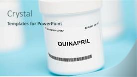  Presentation with congestive heart failure - Theme with medication-used-to-treat-hypertension background and a light blue colored foreground