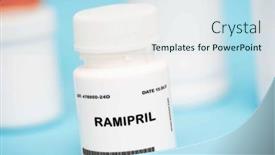  Presentation with congestive heart failure - Presentation design consisting of medication-used-to-treat-hypertension background and a sky blue colored foreground