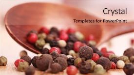  Presentation with pepper - Amazing theme having union of myanmar flag backdrop and a mint green colored foreground