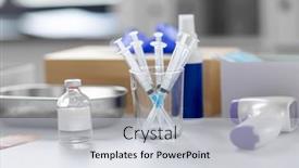  Presentation with healthcare - Slide deck enhanced with medicine-and-healthcare-concept-close background and a lemonade colored foreground