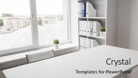  Presentation with medical business - PPT theme with medicine business and healthcare concept background and a light gray colored foreground