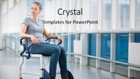  Presentation with patient care - Amazing slide set having patients feeling not well enough backdrop and a sky blue colored foreground