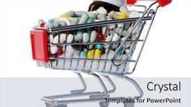  Presentation with pharmaceutical - Amazing theme having healthcare spending - pharmaceutical retail backdrop and a white colored foreground