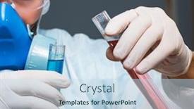  Presentation with drug - Amazing theme having medicine-drug-researcher-working backdrop and a sky blue colored foreground