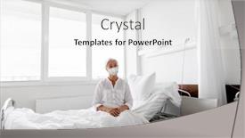  Presentation with hospital safety - PPT layouts with medicine-health-safety-and-pandemic background and a white colored foreground