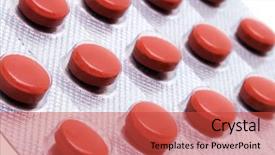  Presentation with healthy lifestyle - Theme featuring medicine healthcare pill for healthy background and a  colored foreground